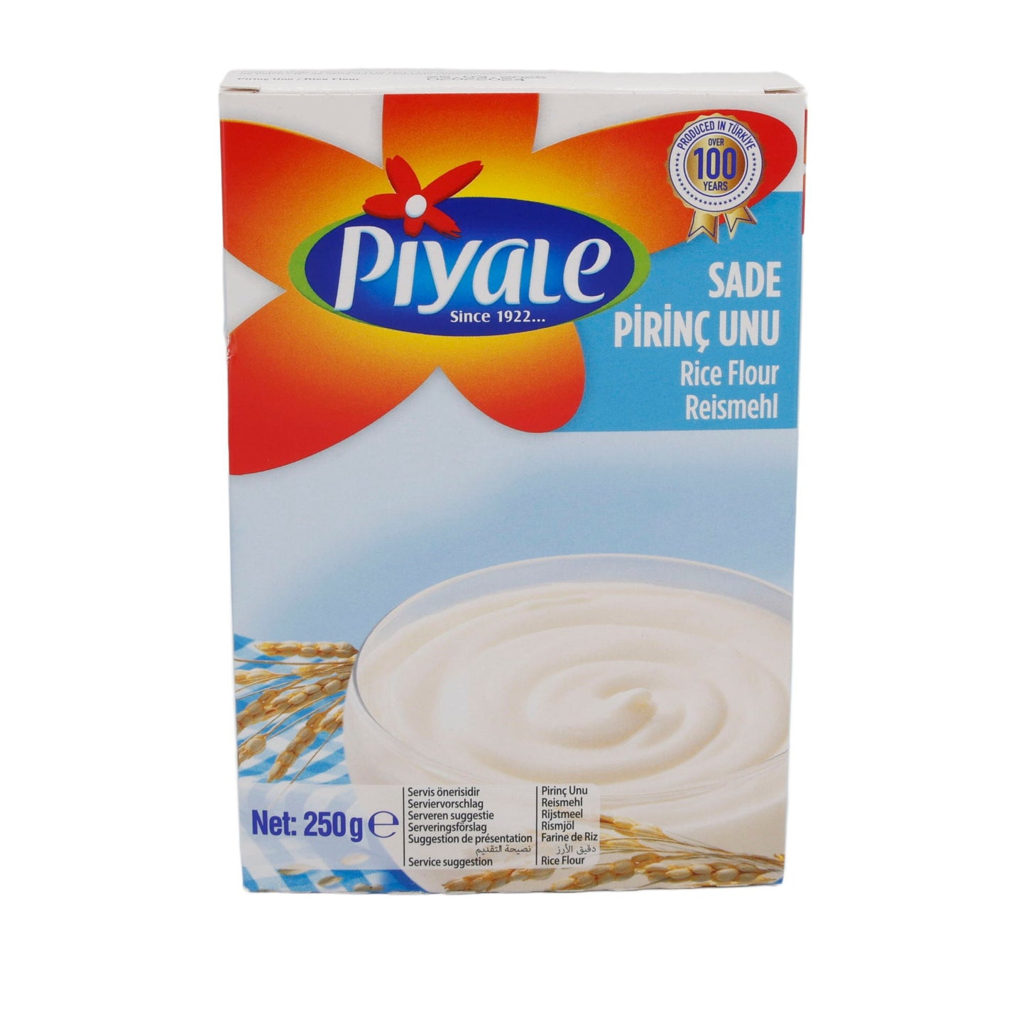 Mehl Piyale | Rijstmeel | Glutenvrije ingrediënt voor diverse toepassingen | 250 g