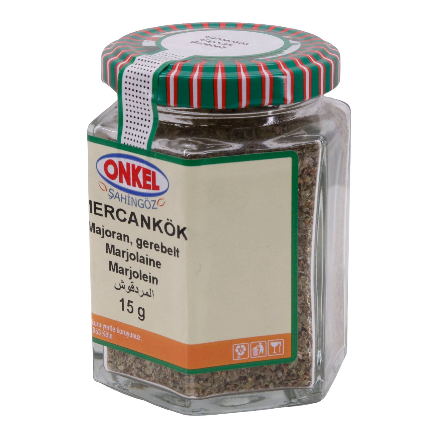 Mercankök Uncle Şahingöz | Marjoram | Sieved | 15 g