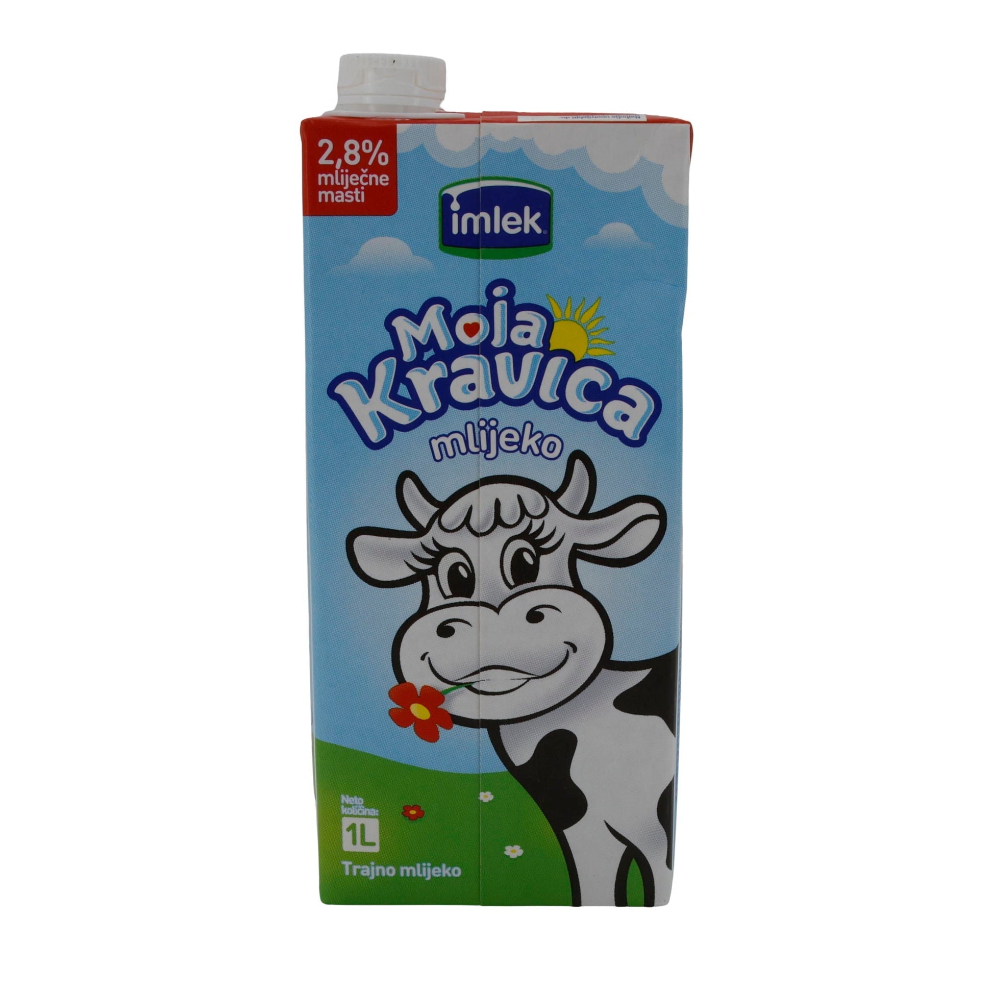 Milch Imlek Moja Kravica Mlijeko | H-Milch | 2,8 % Fett | 1 L MOJA KRAVICA