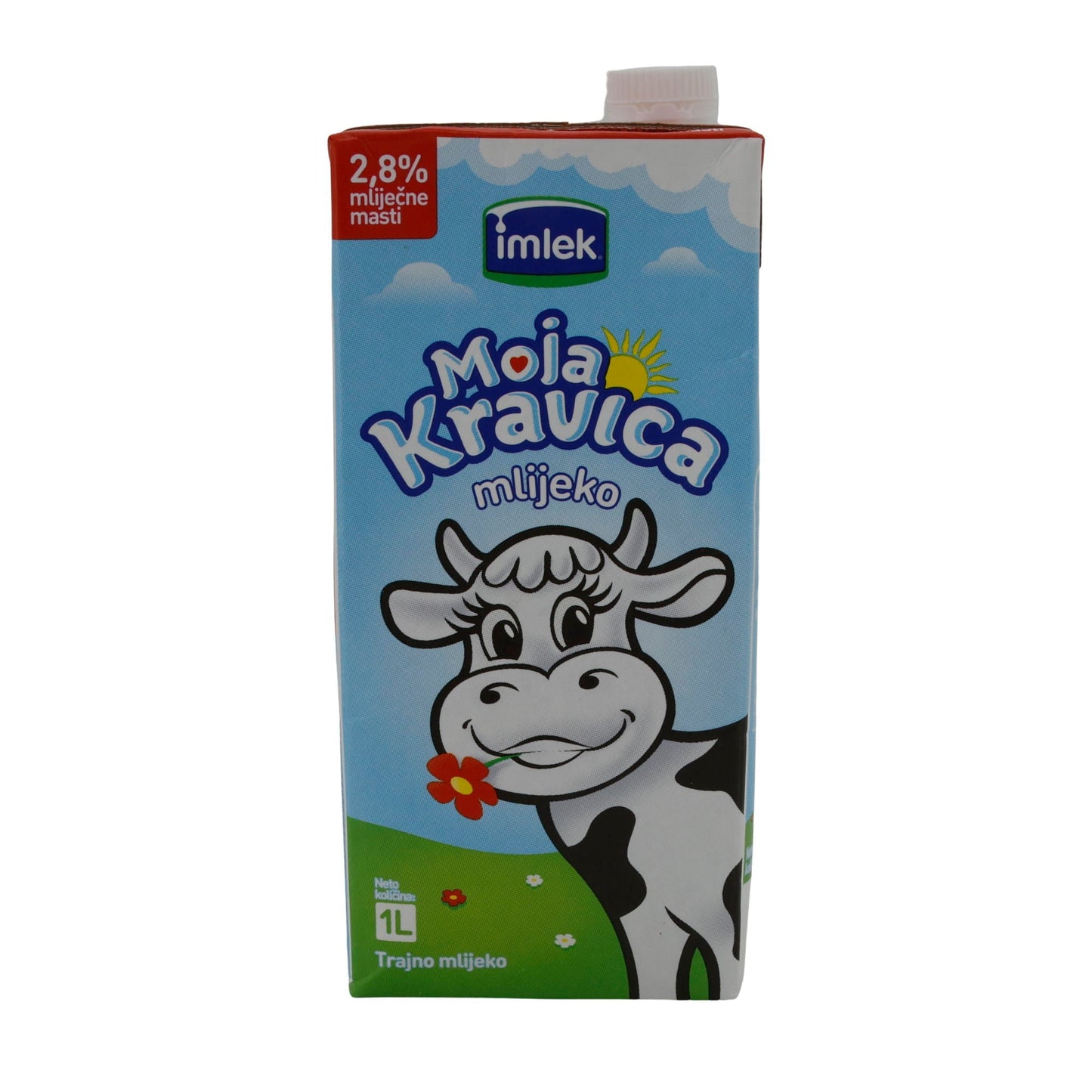 Milch Imlek Moja Kravica Mlijeko | H-Milch | 2,8 % Fett | 1 L MOJA KRAVICA
