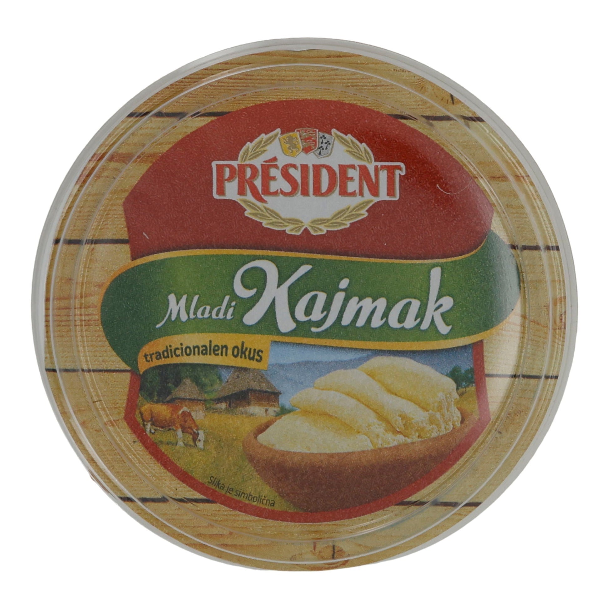 Milchaufstrich Président Mladi Kajmak | Milchaufstrich | Traditioneller Balkan-Milchaufstrich, herzhaft | 250 g PRESIDENT