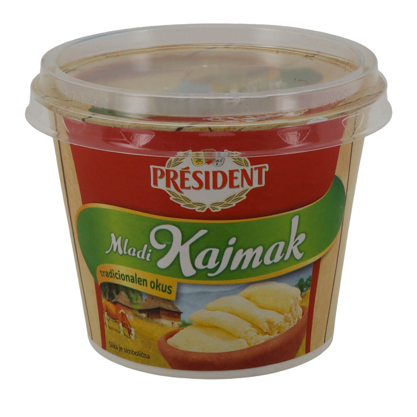 Milchaufstrich Président Mladi Kajmak | Milchaufstrich | Traditioneller Balkan-Milchaufstrich, herzhaft | 250 g PRESIDENT