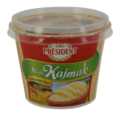 Milchaufstrich Président Mladi Kajmak | Milchaufstrich | Traditioneller Balkan-Milchaufstrich, herzhaft | 250 g PRESIDENT