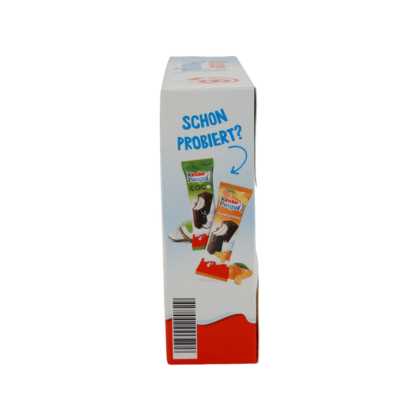 Milchcreme Kinder Pingui | Milch-Snack | Mit Kakaoschicht und Schokolade | 8×30 g