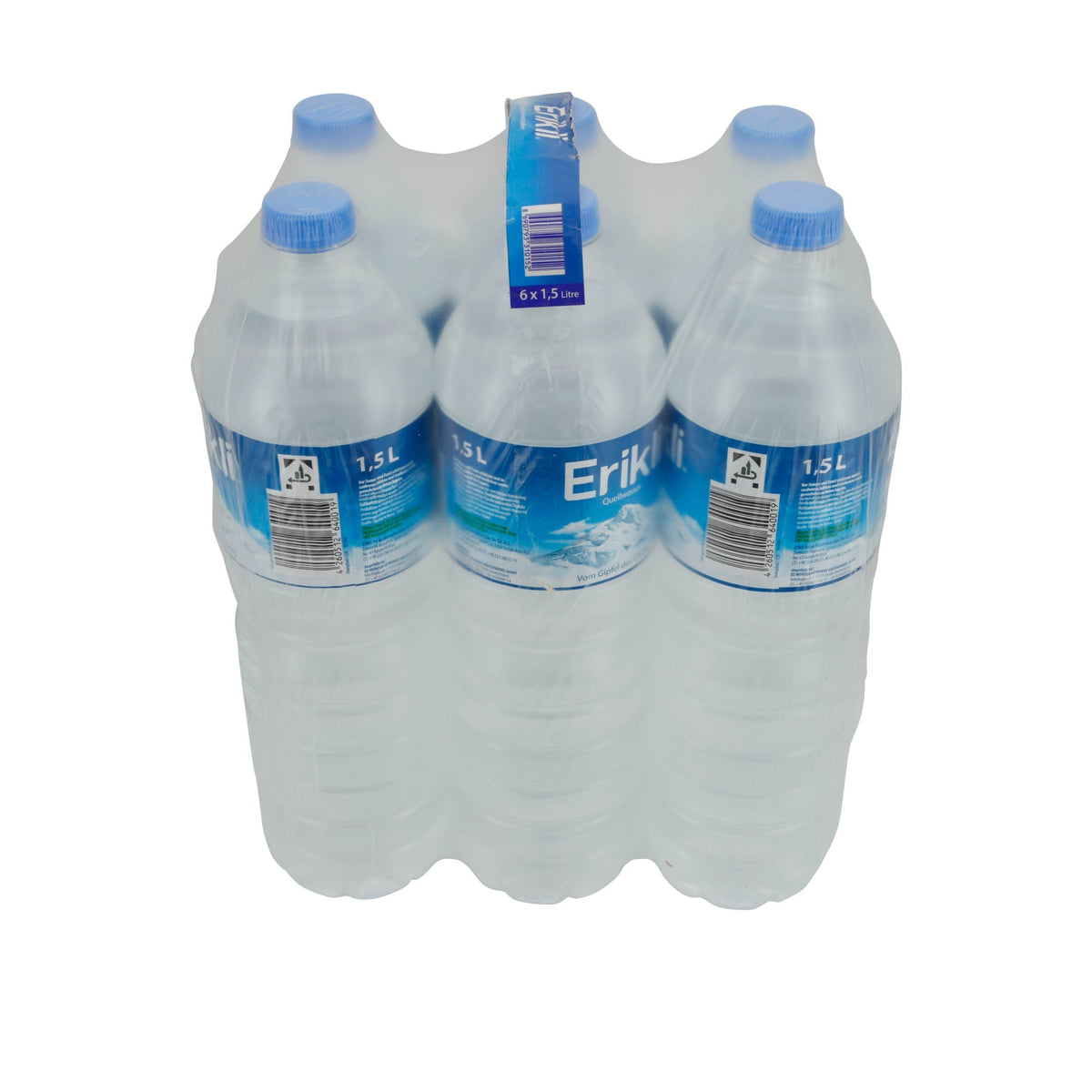 Mineralwasser Erikli | Quellwasser | Natürlich, aus Uludağ Gipfeln | 6 x 1,5 L ERIKLI