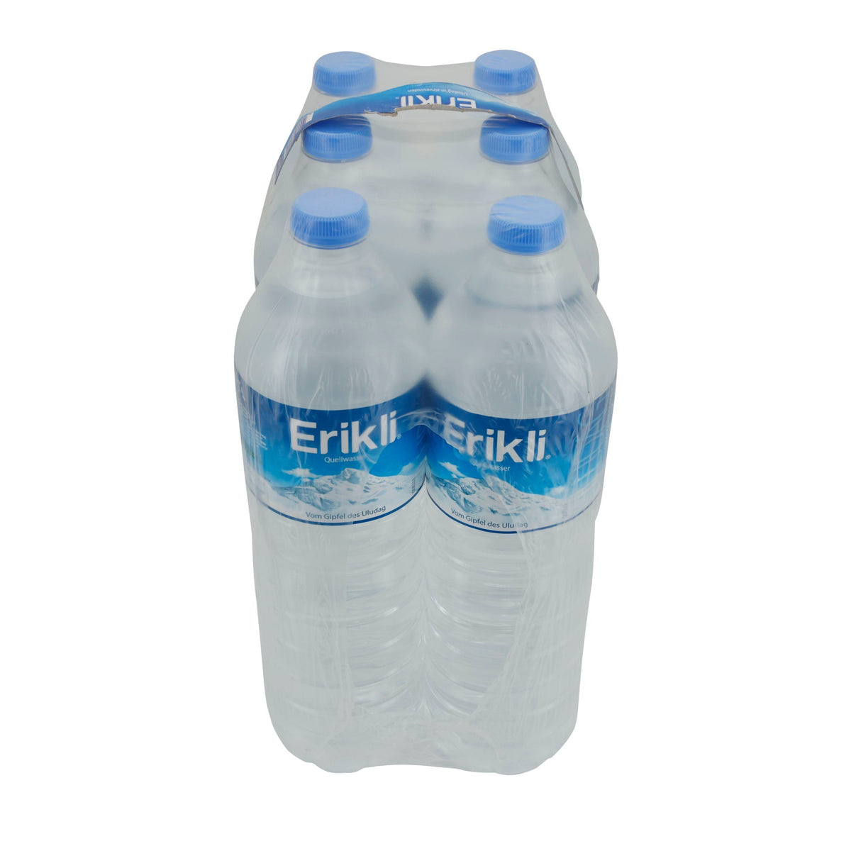 Mineralwasser Erikli | Quellwasser | Natürlich, aus Uludağ Gipfeln | 6 x 1,5 L ERIKLI