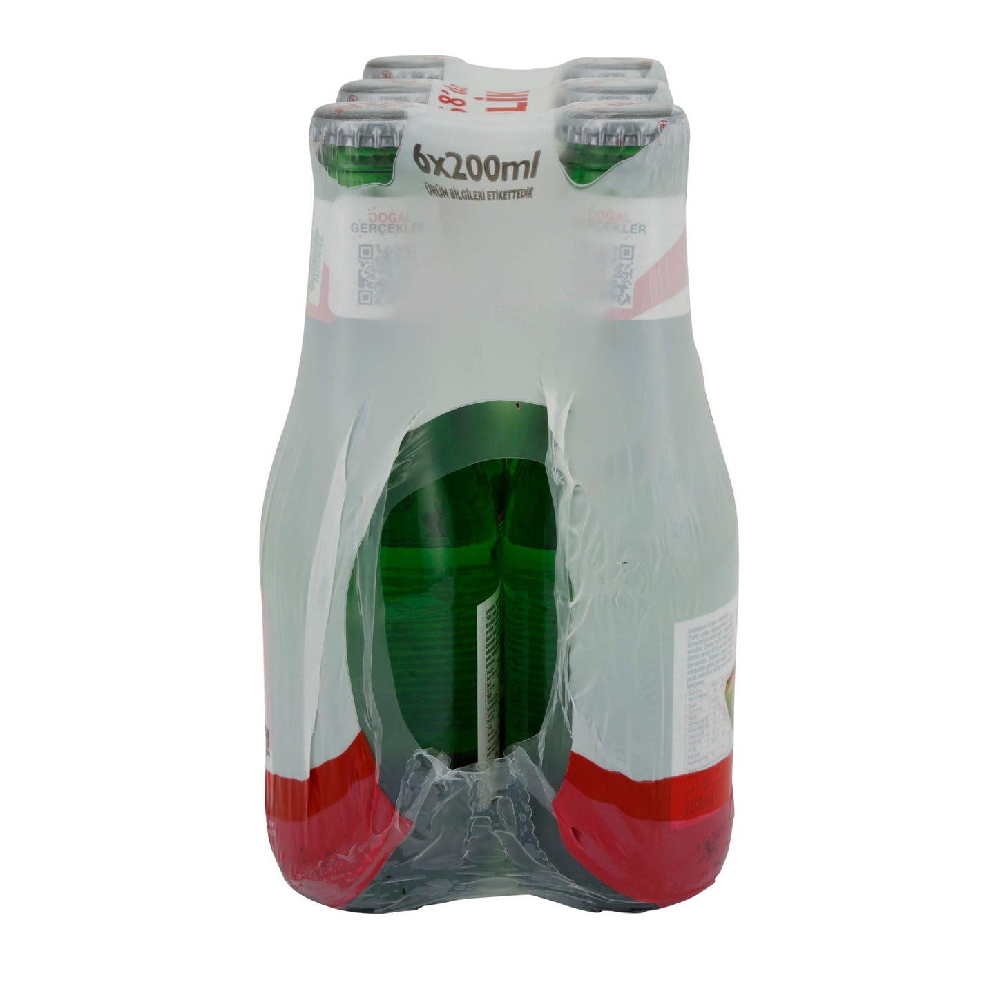 Mineralwasser Kızılay | Wassermelone-Erdbeere | Aromatisiert, natürlich | 6 x 200 ml KIZILAY