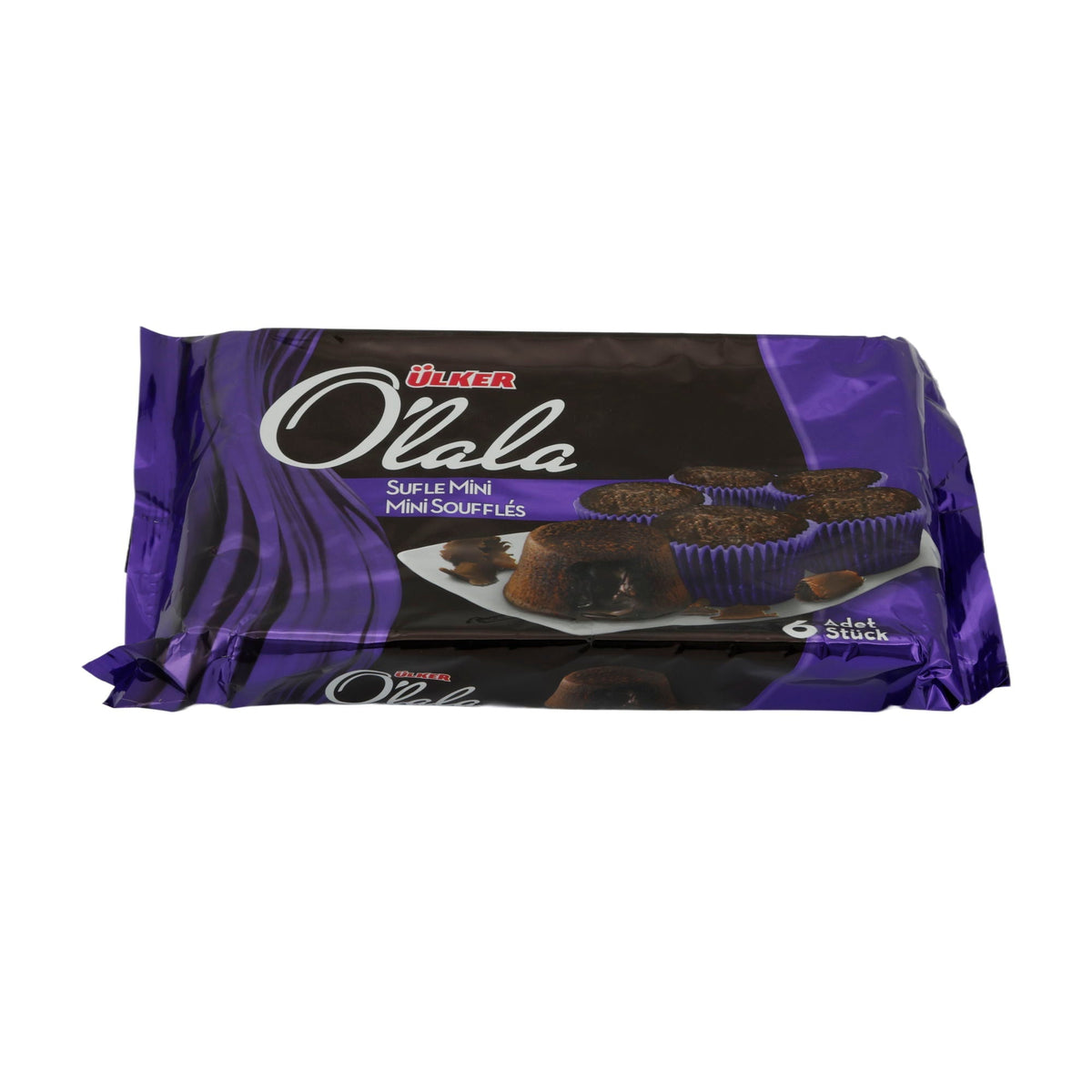 Mini Soufflés Ülker | Olala Mini Soufflés | Mit Schokoladenfüllung, 6 Stück | 162 g UELKER