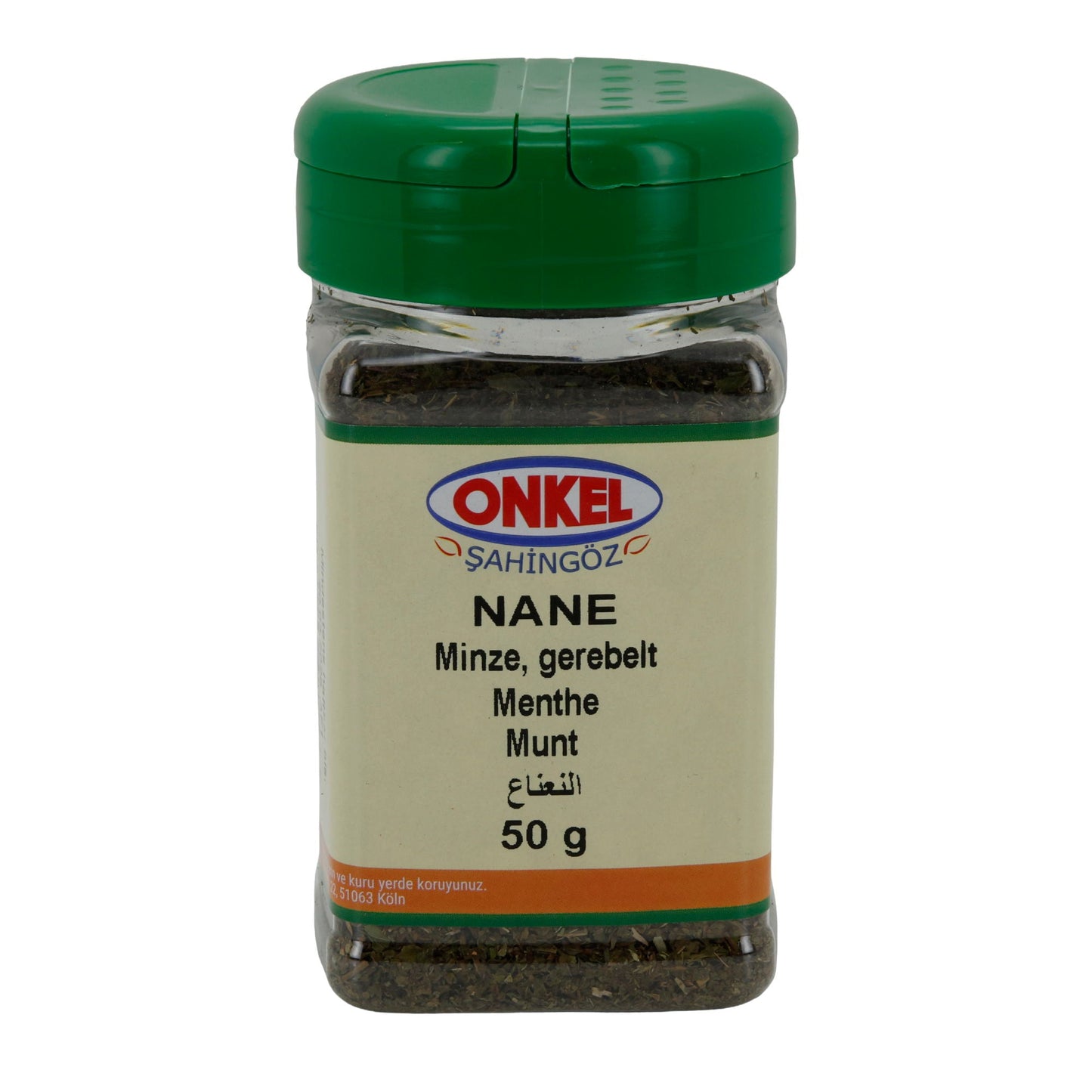 Minze Onkel Şahingöz Nane | Gewürz | Gerebelt | 50 g