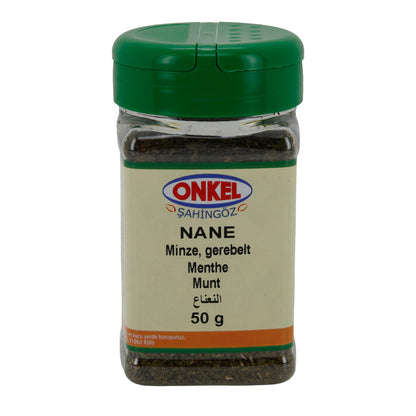 Minze Onkel Şahingöz Nane | Gewürz | Gerebelt | 50 g
