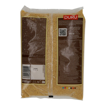 Mittelgrober Bulgur Duru Midyat Bulgur | Getreide | İnce Pilavlık | 2000 g - Taste Your World