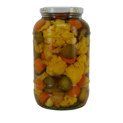 Mixed Pickles 1&1 | Eingelegtes Gemüse | Würzig & aromatisch | 1450 g