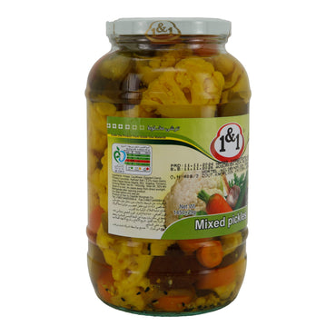 Mixed Pickles 1&1 | Eingelegtes Gemüse | Würzig & aromatisch | 1450 g