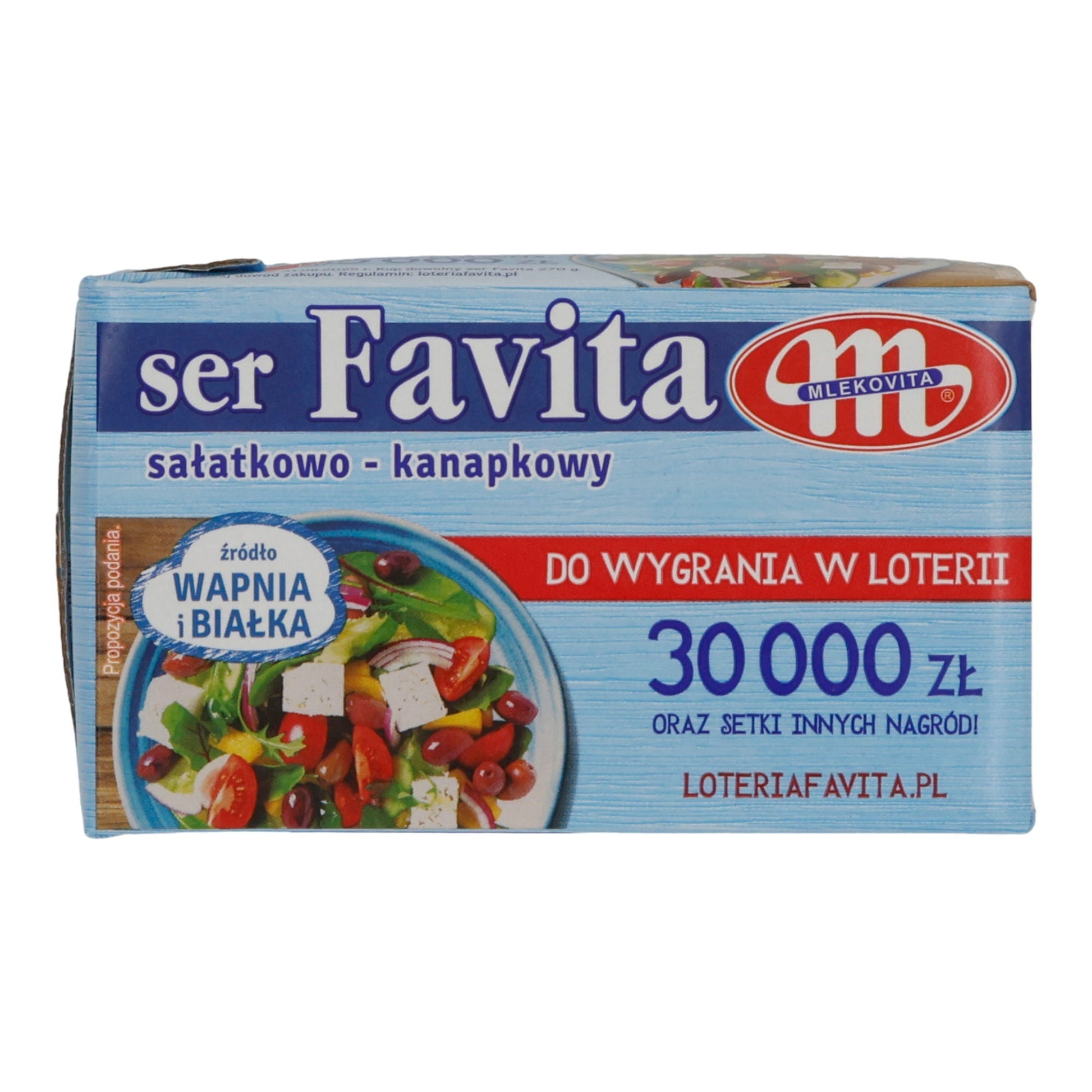 Mlekovita Favita | Weichkäse salzig | Salat- & Brotbelag | 270 g PL