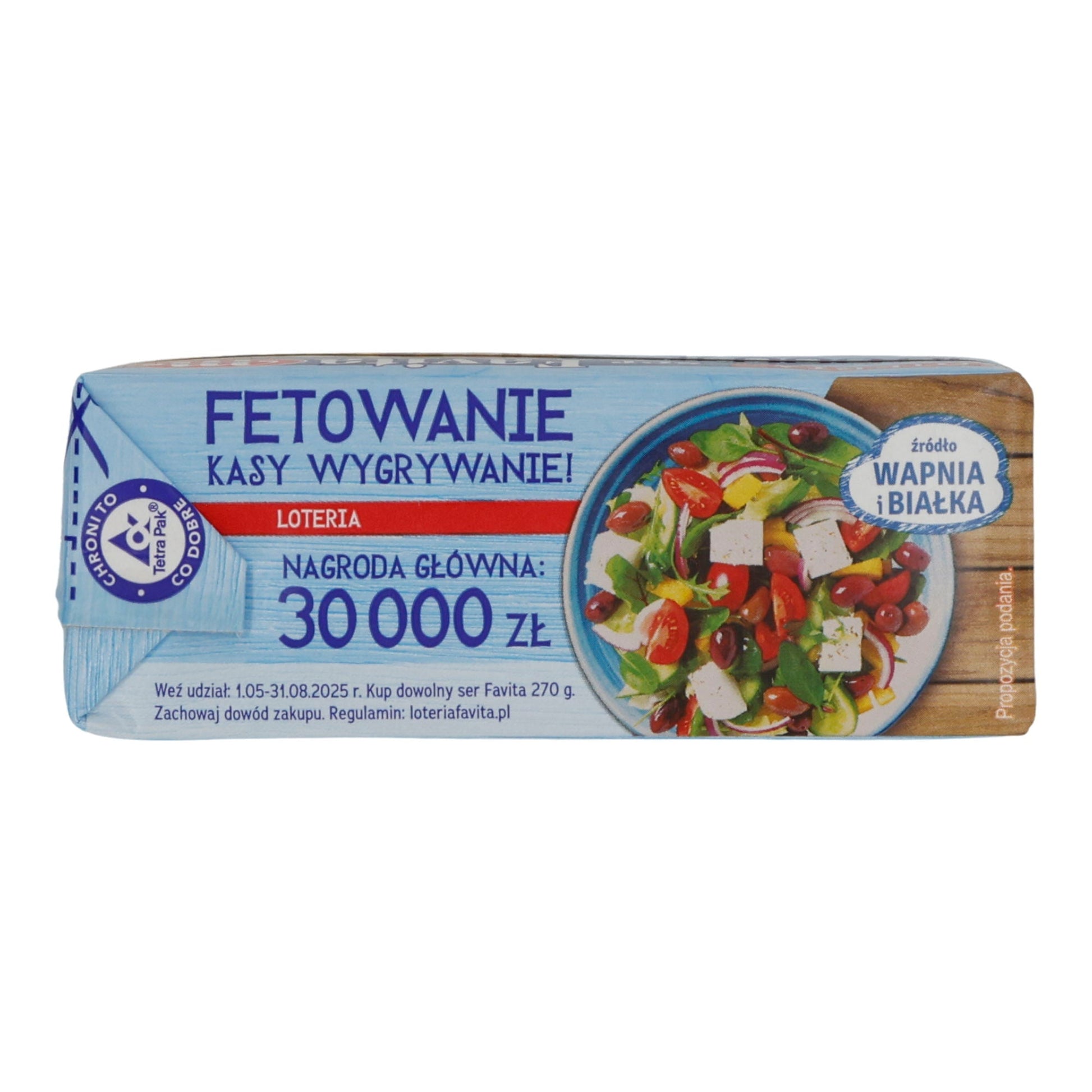 Mlekovita Favita | Weichkäse salzig | Salat- & Brotbelag | 270 g PL