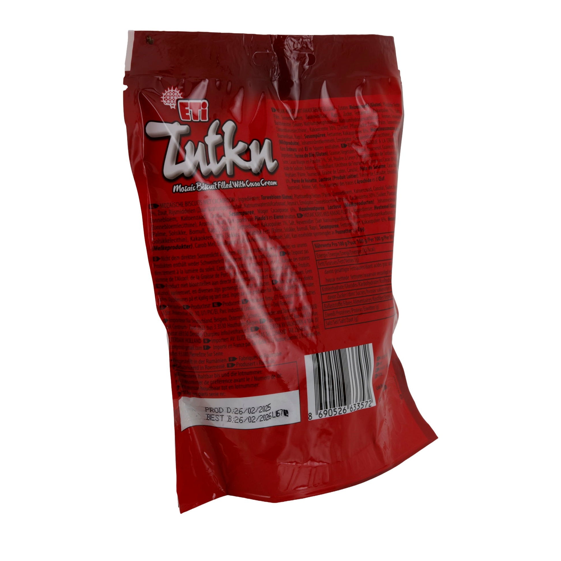 Mosaikkeks Eti Tutku | Kekse | mit Kakaocremefüllung | 160 g - Taste Your World