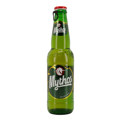 Mythos Helles Bier | Griechisches Lager | 5 % vol | 330 ml