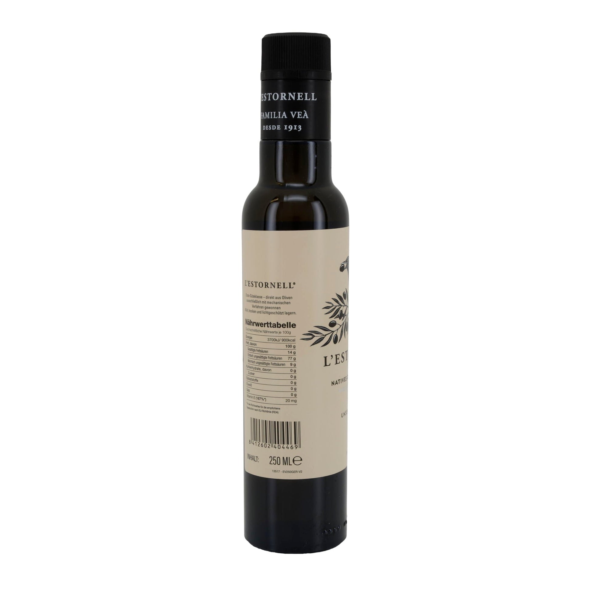 Natives Olivenöl Extra | L’Estornell | Arbequina & Picual | 250 ml Silca