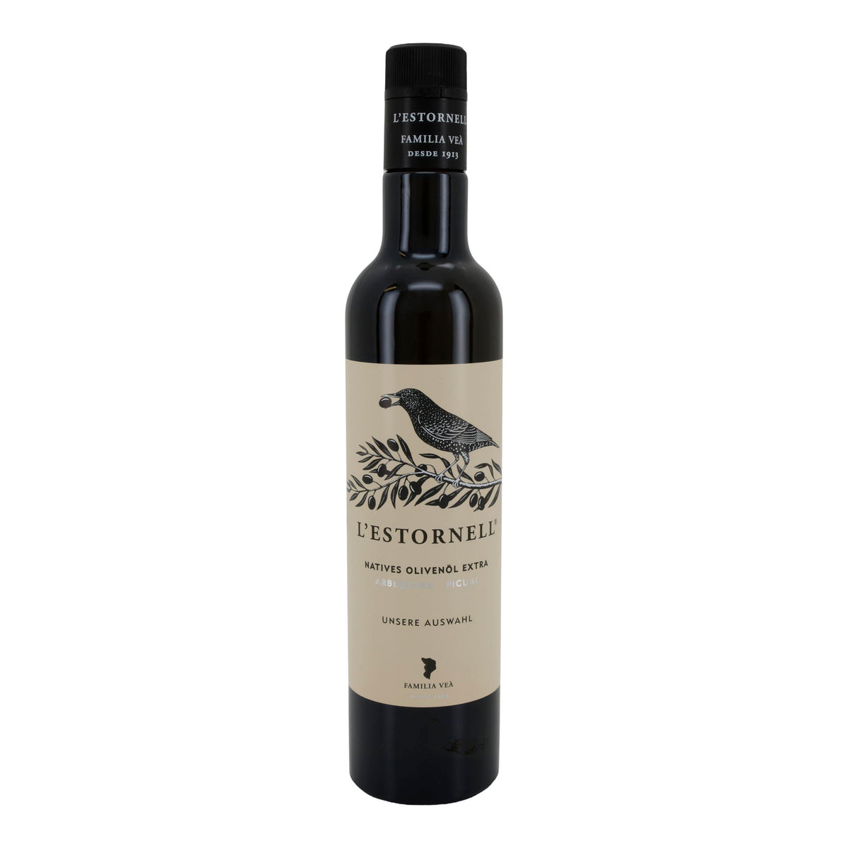 Natives Olivenöl Extra | L’Estornell | Arbequina & Picual | 500 ml Silca