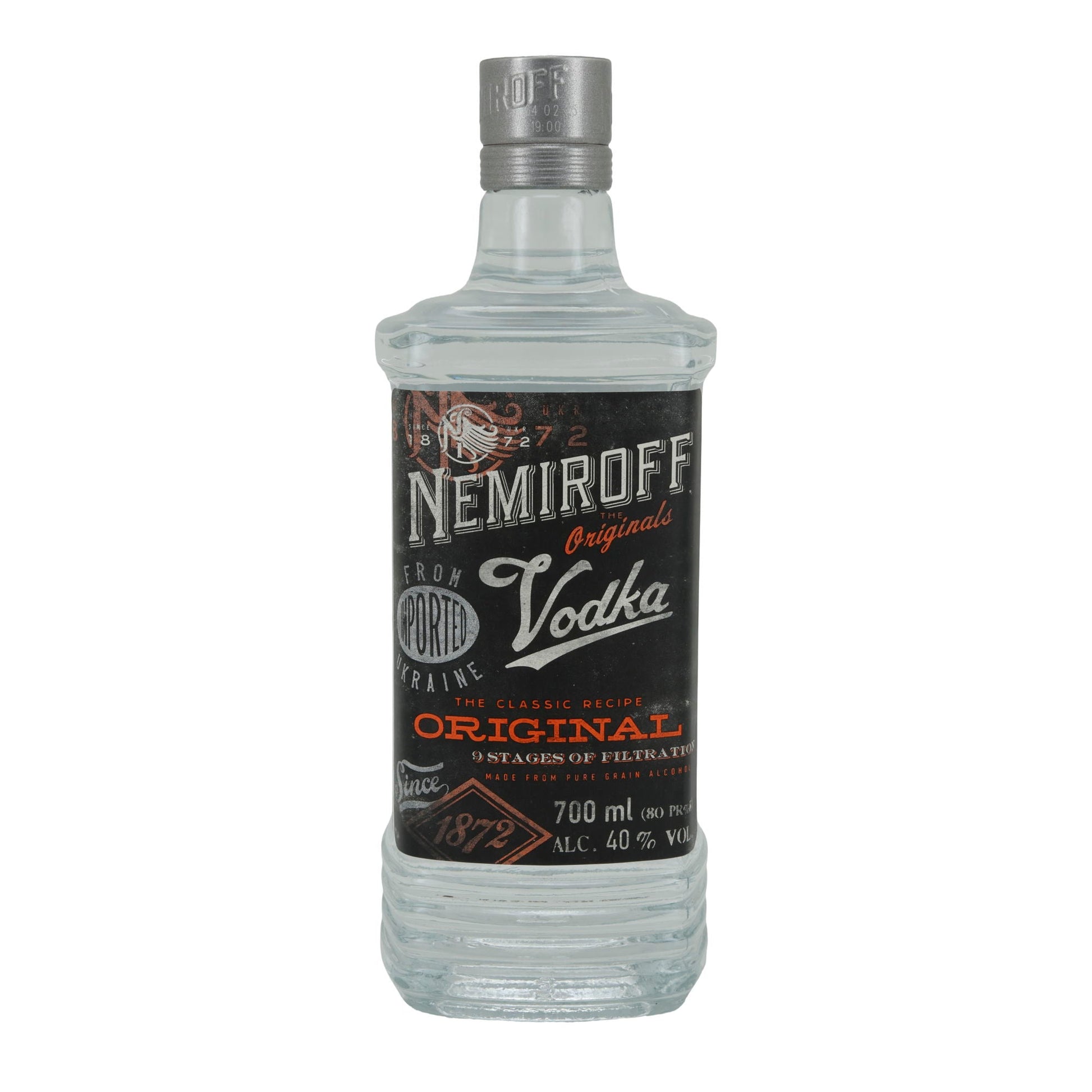 Nemiroff Vodka Original | Alkohol | ukrainischer Premium - Wodka | 0,7 l Flasche - Taste Your World