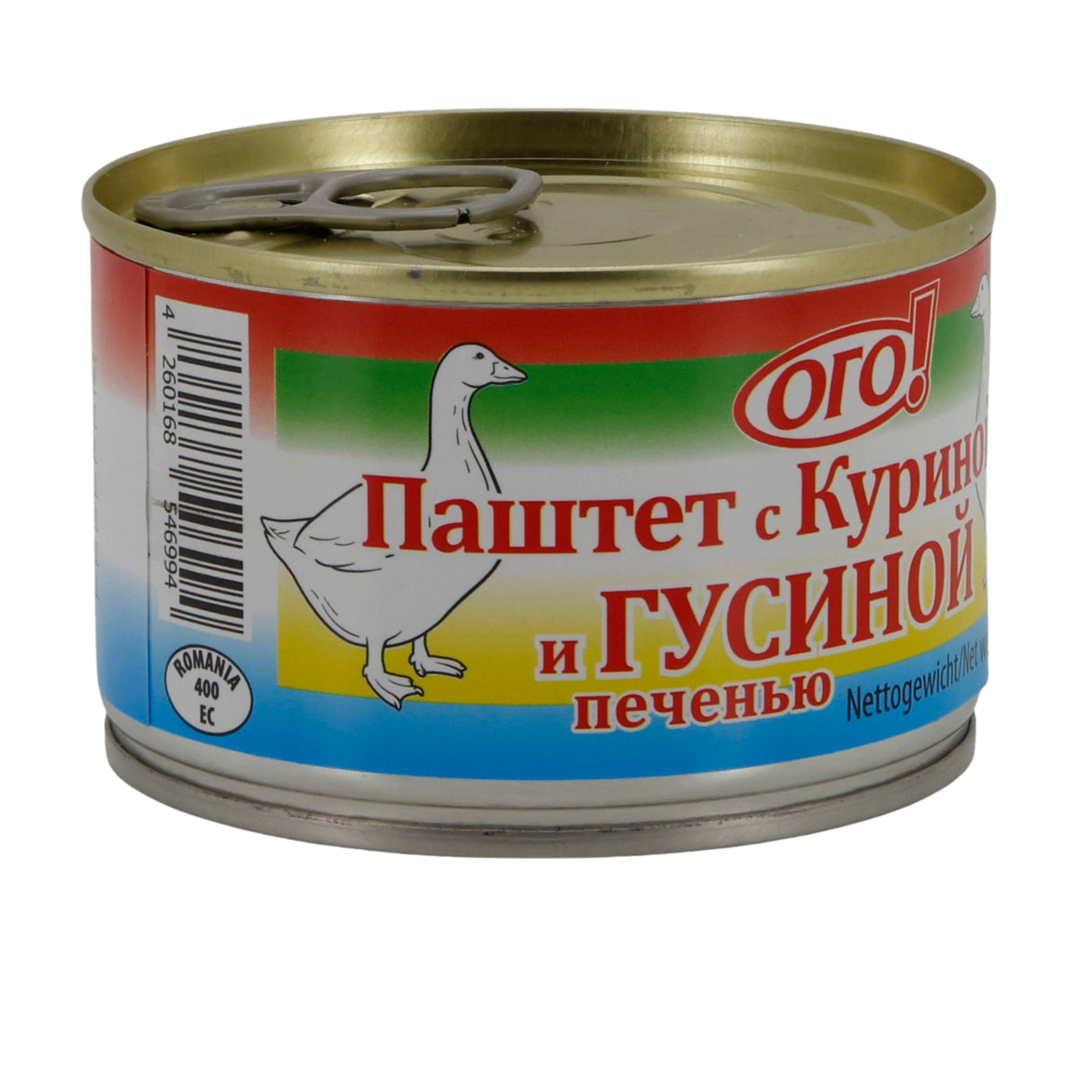 Ogo! | Pastete mit Hühner- und Gänseleber | Brotaufstrich | 150 g