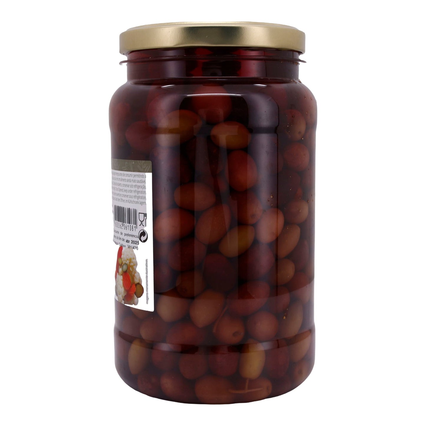 Black Olive Bical – Black Olives in Brine from Avei – 1400g