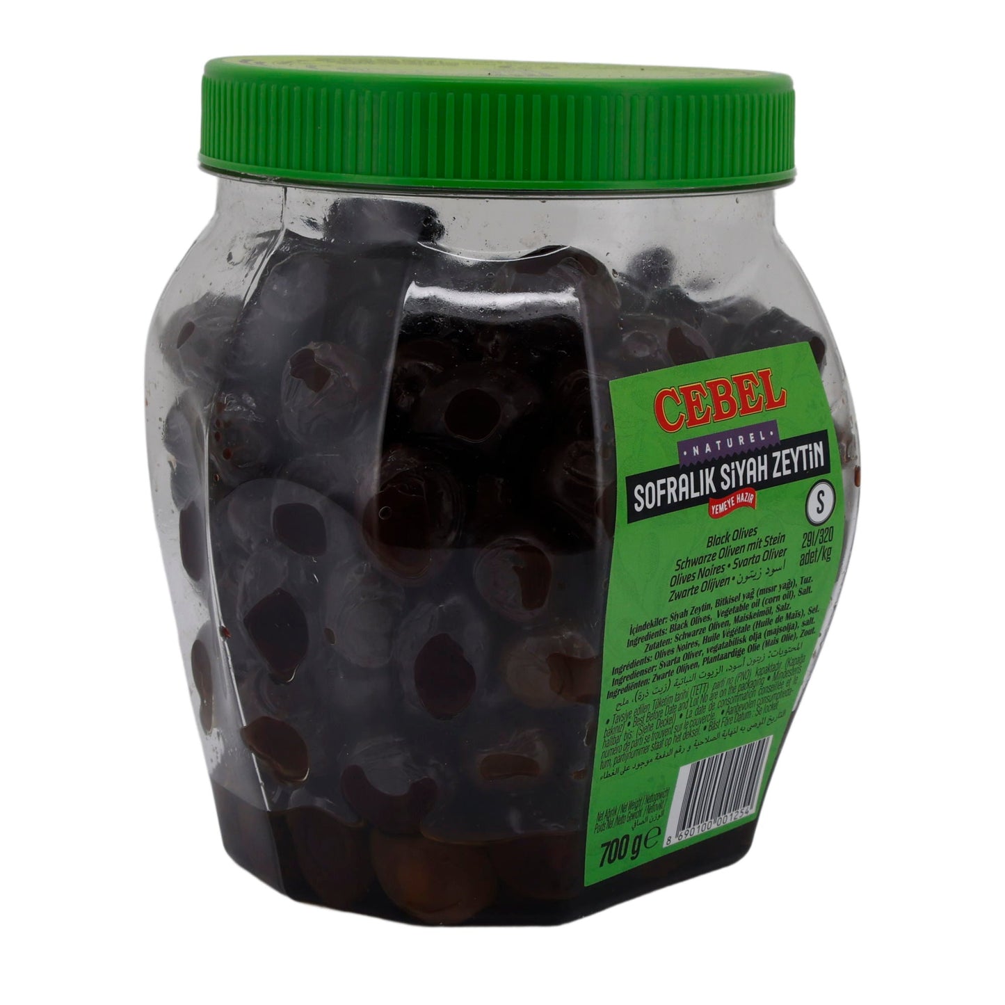 Oliven Cebel | Olive | Schwarz Big | 700g