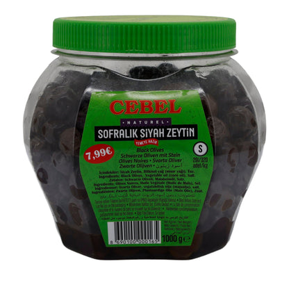 Olive CEBEL | Sofralik Olive Nere | Olive Nere | 1000 g