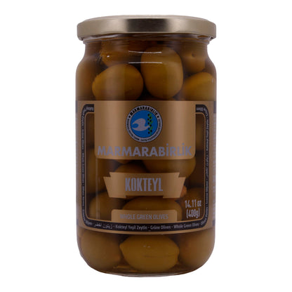 Olive Marmarabirlik | Intere Verdi | Olive da Cocktail, pastorizzate | 700g