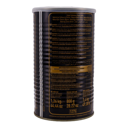 Oliven Marmarabirlik Gold | Olive Nere Naturali | Olive Delicate in Salamoia | 1,4 kg