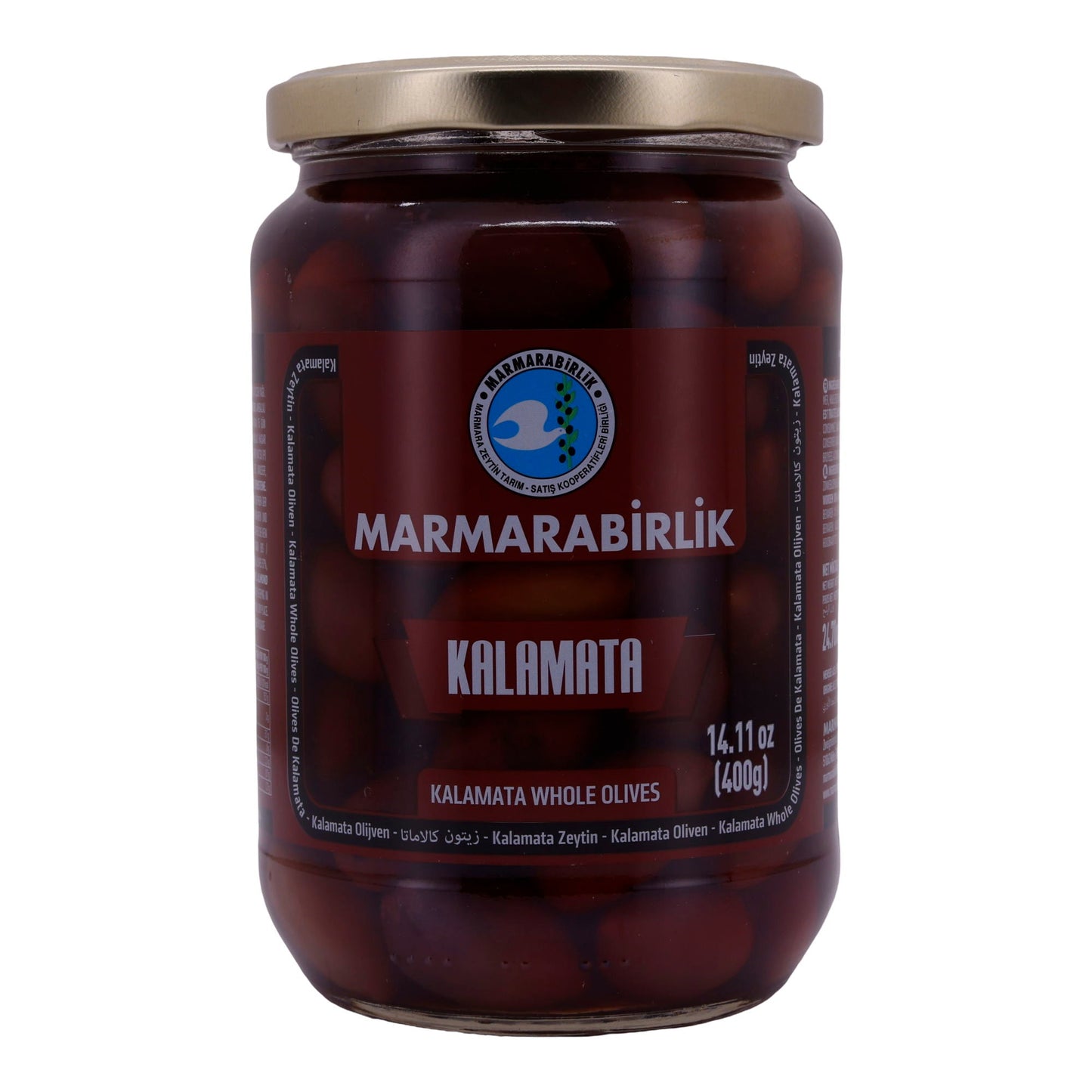 Olive Marmarabirlik | Kalamata | Olive intere in salamoia | 700g