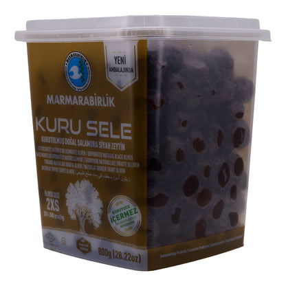 Olive Marmarabirlik | Kuru Sele 2XS | Olive nere tradizionalmente essiccate | 800 g