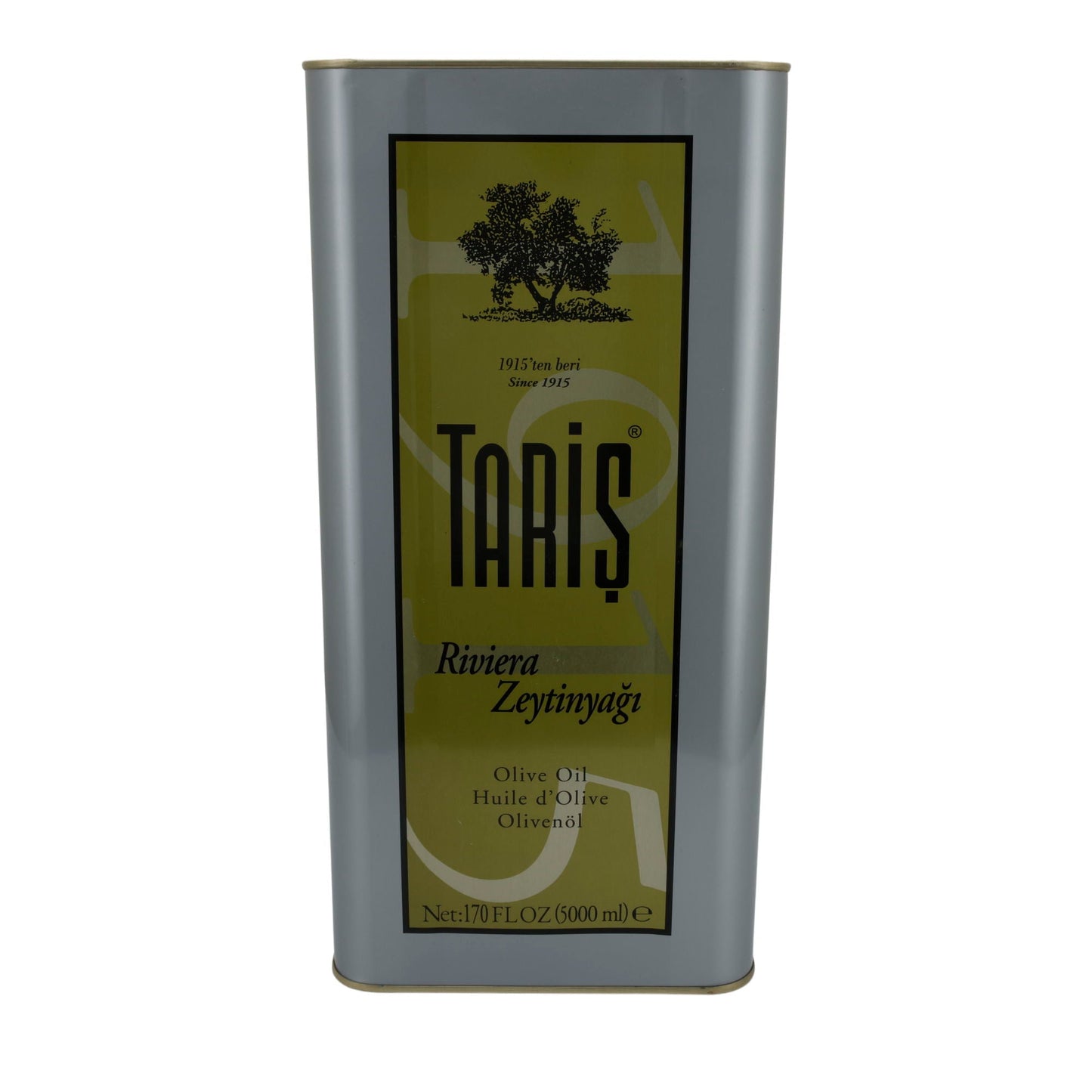 Olivenöl Taris Riviera | Natives Olivenöl | Premium Qualität | 5 L TARIS