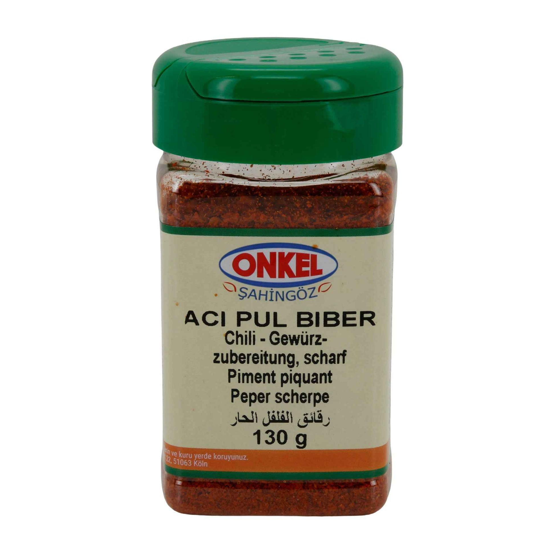 Onkel Acı Pul Biber – Scharfe Chili-Gewürzzubereitung, 130 g