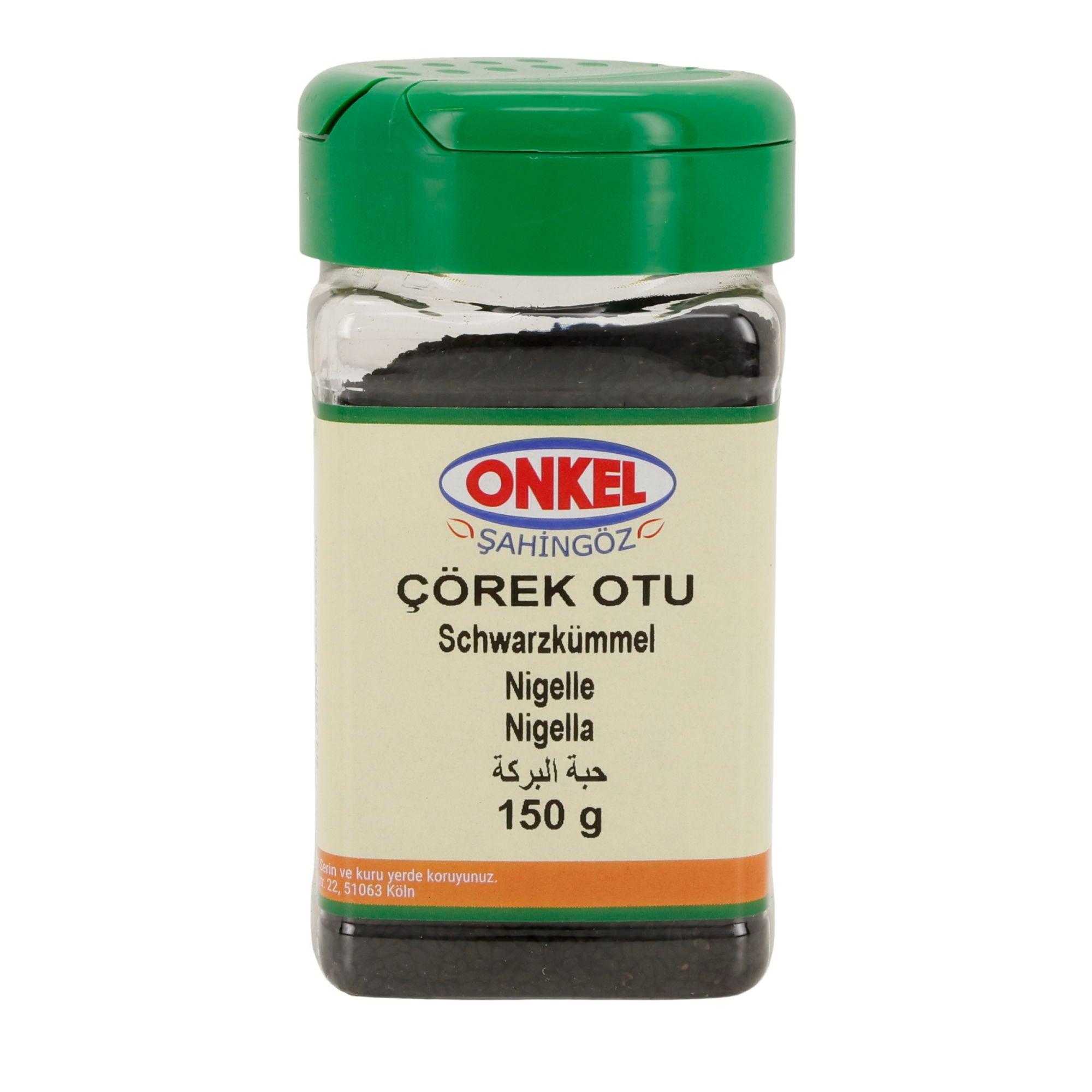 ONKEL Şahingöz | Çörek Otu – Schwarzkümmel, ganz | aromatisch & traditionell | 150 g - Taste Your World
