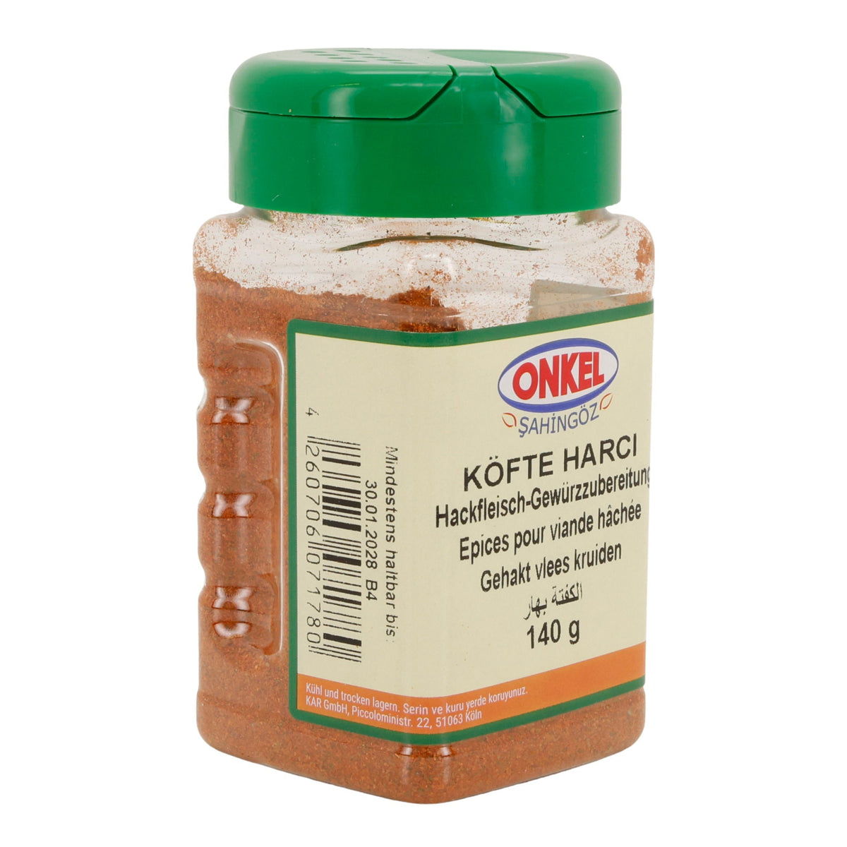 ONKEL Şahingöz | Köfte Harcı – Hackfleisch-Gewürzzubereitung | herzhaft & würzig | 140 g