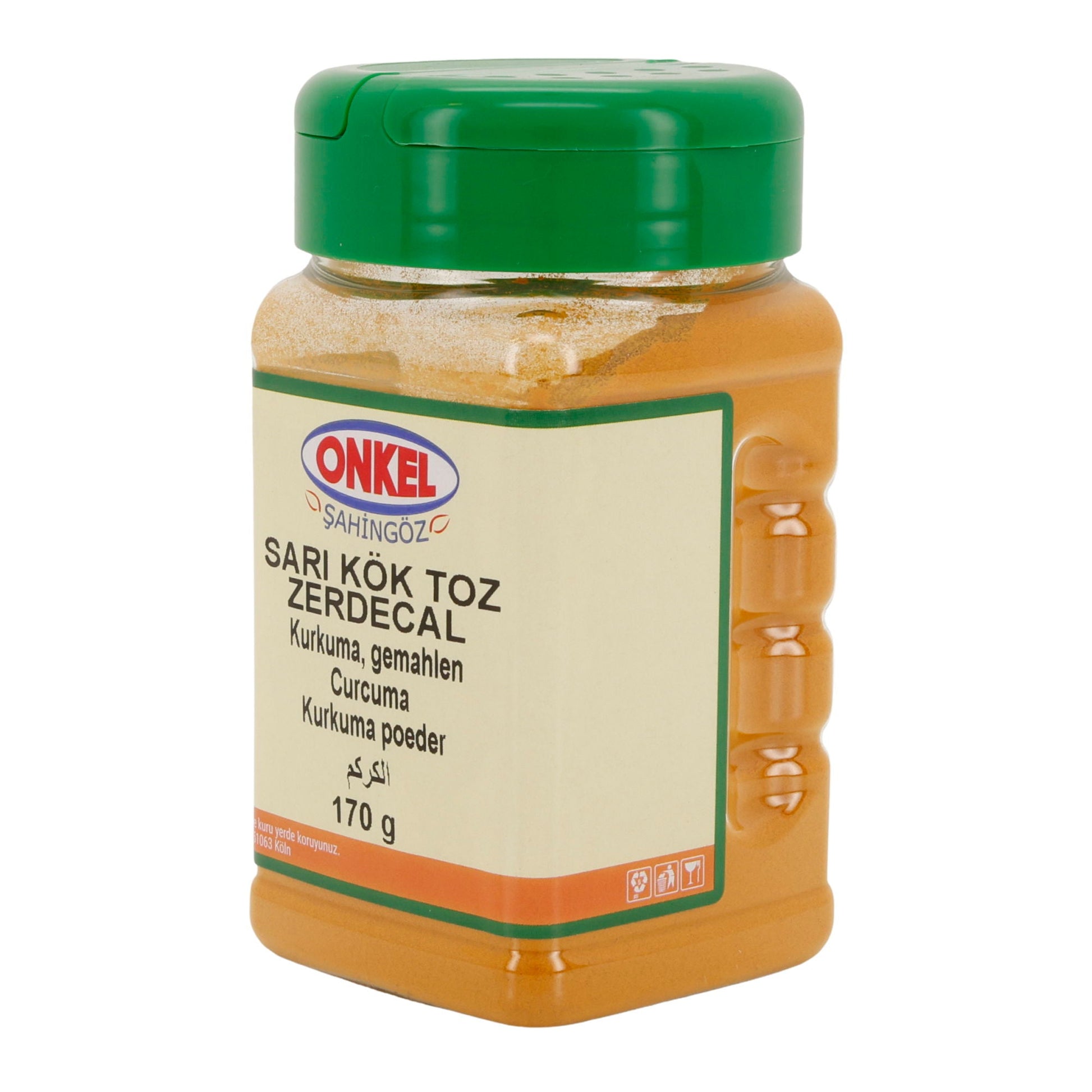 ONKEL Şahingöz | Kurkuma, gemahlen | intensiv gelb & aromatisch | 170 g - Taste Your World