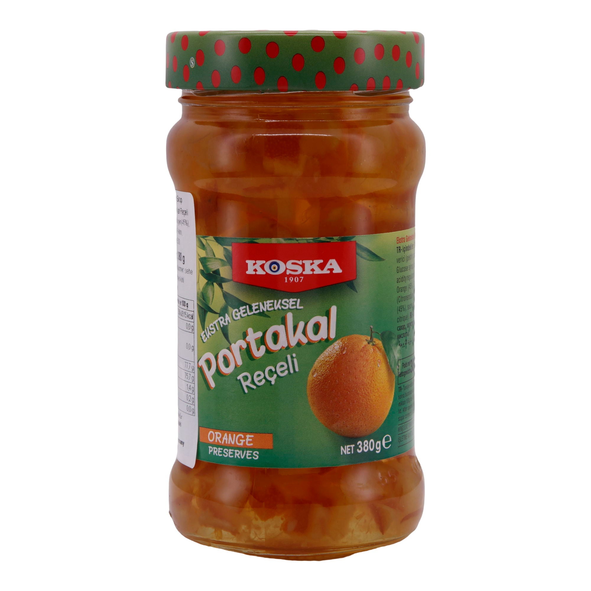 Orangenkonfitüre Koska | Marmelade | Fruchtig, Orangenschalen | 380 g - Taste Your World