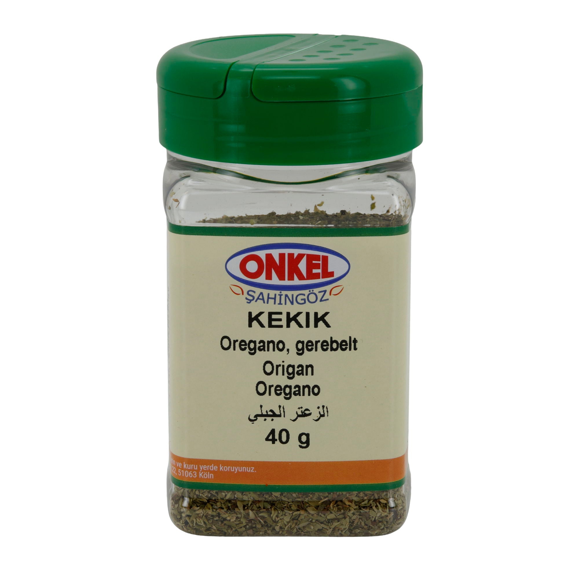 Oregano Onkel Şahingöz Kekik | Gewürz | Gerebelt | 40 g - Taste Your World