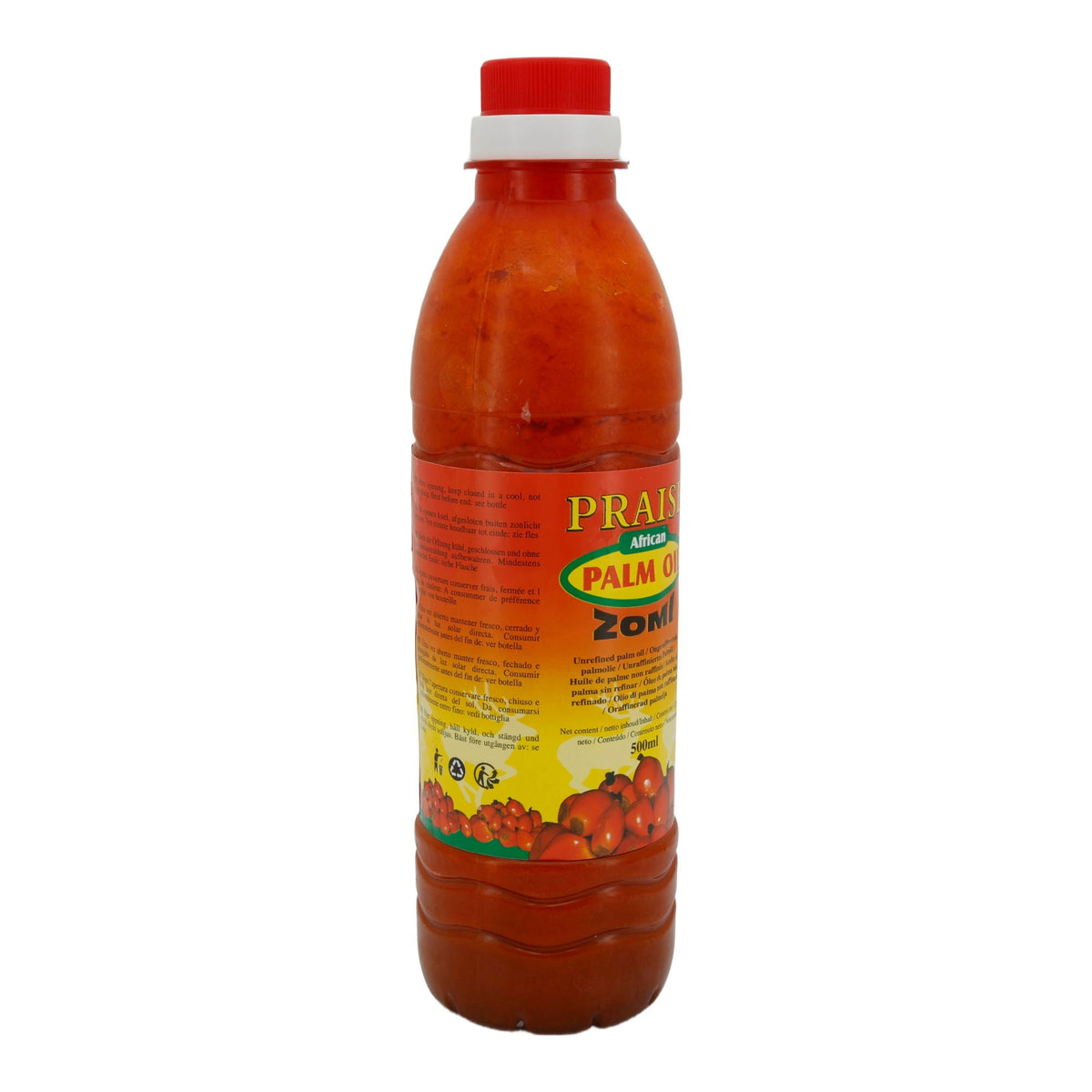 Palmöl Praise African | Palm Oil Zomi | Unraffiniert | 500 ml