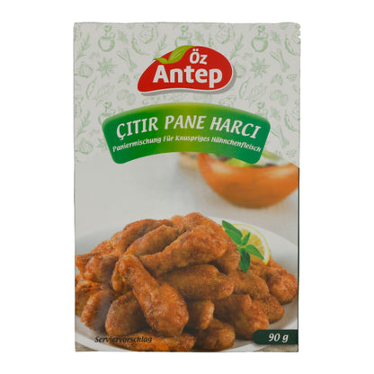 Miscela per panatura Öz Antep | Çıtır Pane Harcı | Per carne di pollo croccante | Confezione da 90g