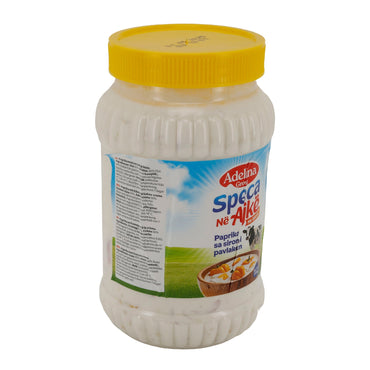 Paprika Adelina Speca në Ajkë | Gefüllt | Mit Käse in Sauerrahm | 1000 g Glas ADELINA