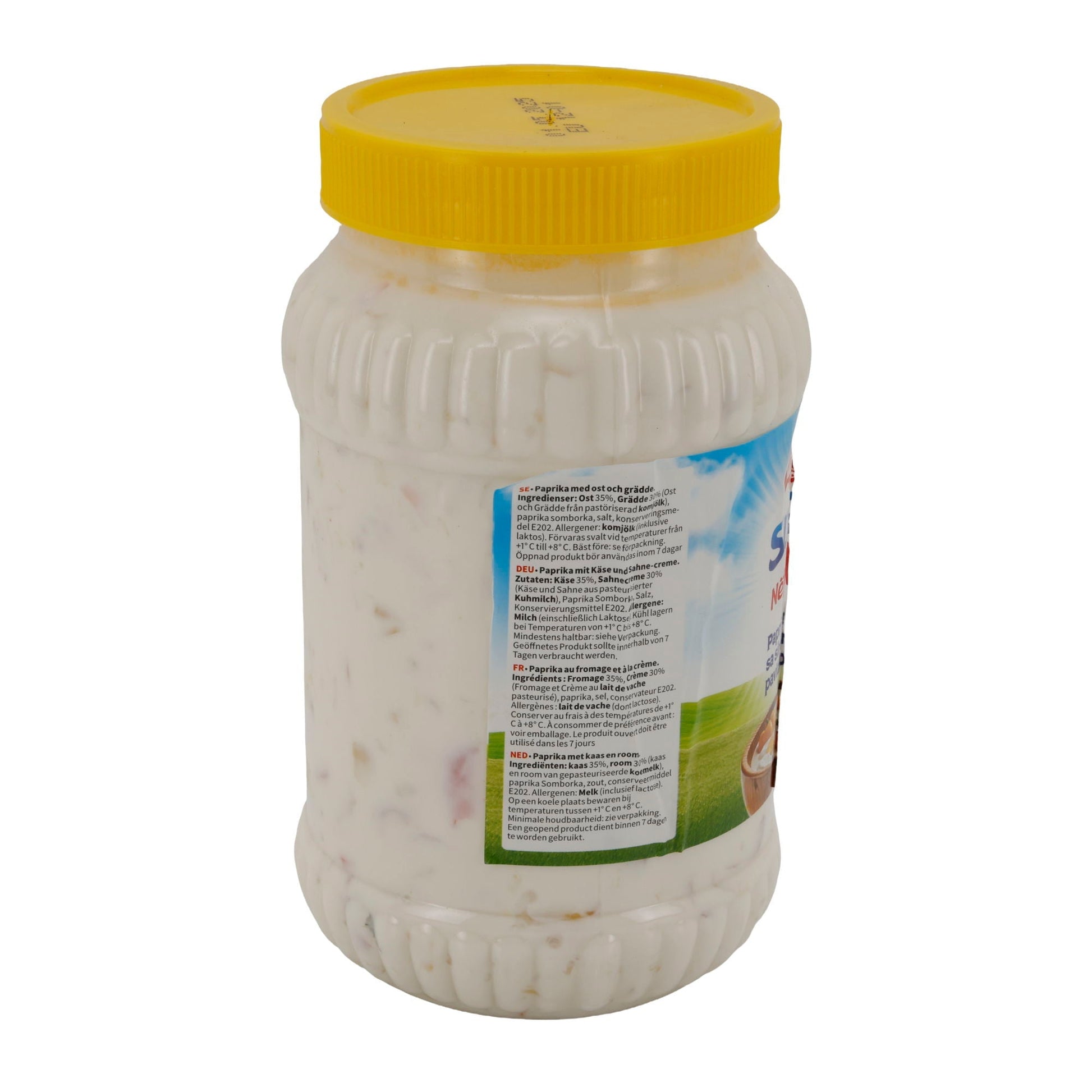 Paprika Adelina Speca në Ajkë | Gefüllt | Mit Käse in Sauerrahm | 1000 g Glas ADELINA