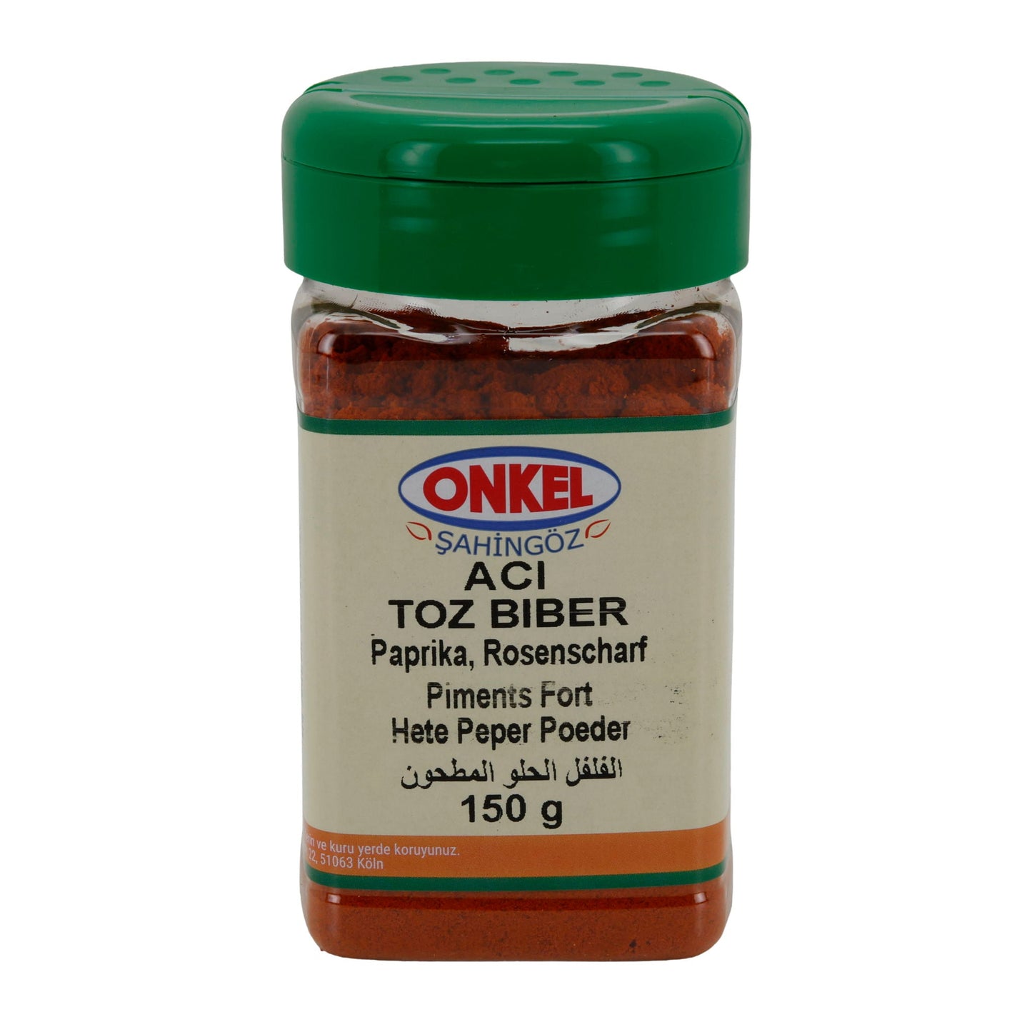 Paprika Onkel Şahingöz Acı Toz Biber | Gewürz | Rosenscharf | 150 g