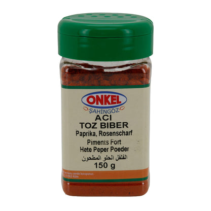 Paprika Onkel Şahingöz Acı Toz Biber | Gewürz | Rosenscharf | 150 g