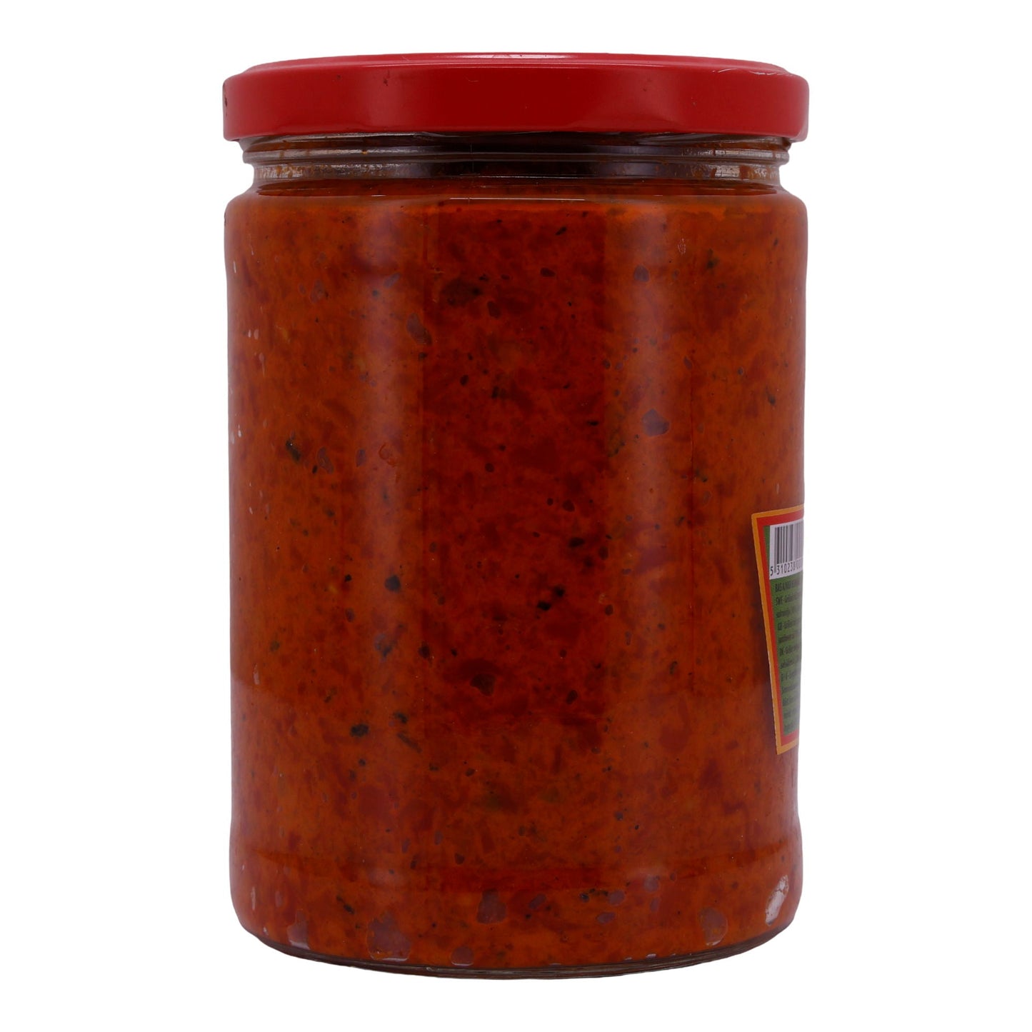 Paprikasoße Basš Ajvar | Stark | Pikant, aus gegrilltem Gemüse | 580 ml