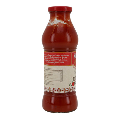 Passata di pomodori Mutti | Passata | dalla Toscana | bottiglia di vetro da 400 g