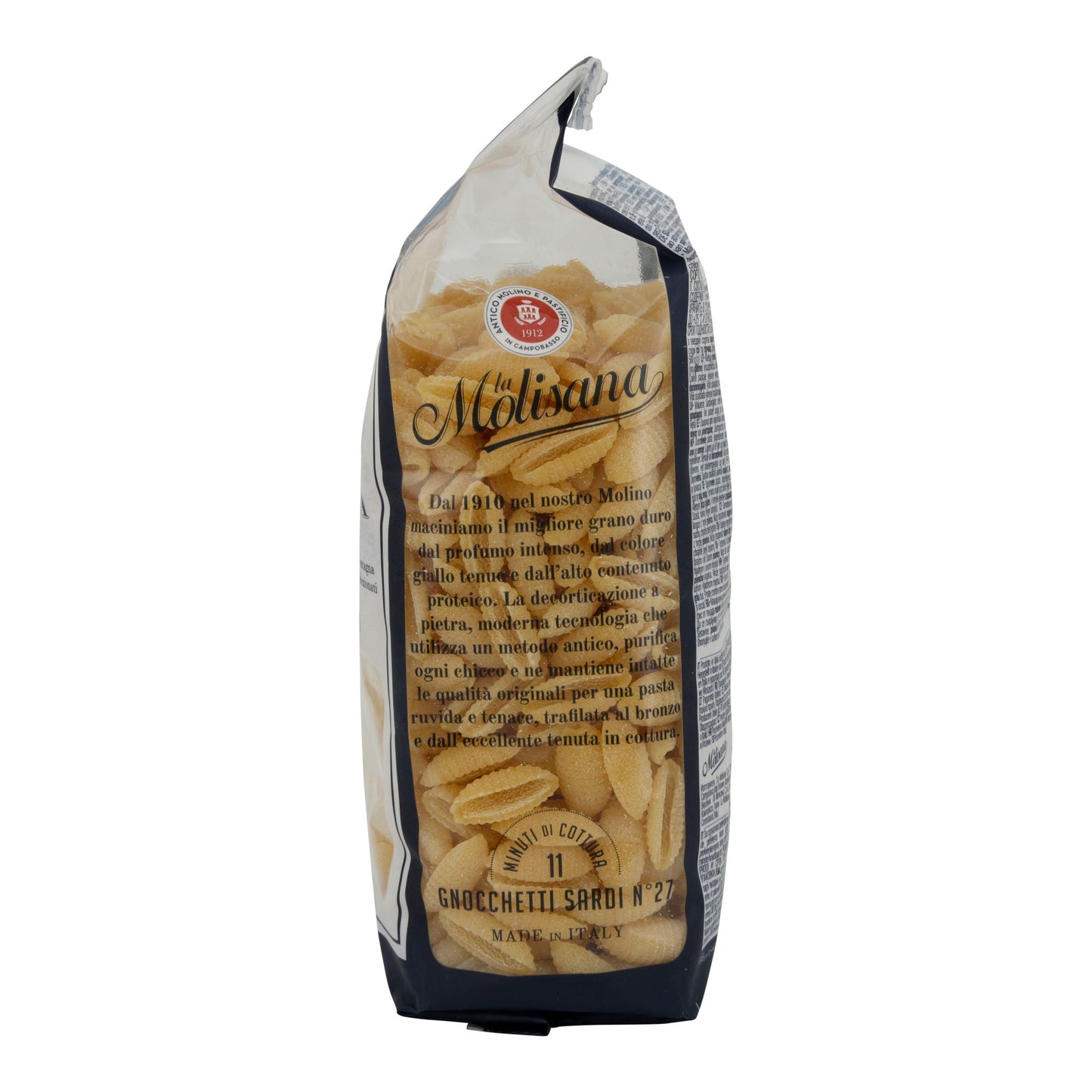 Pasta La Molisana | Gnocchetti Sardi N°27 | Tradizionale italiano | 500 g