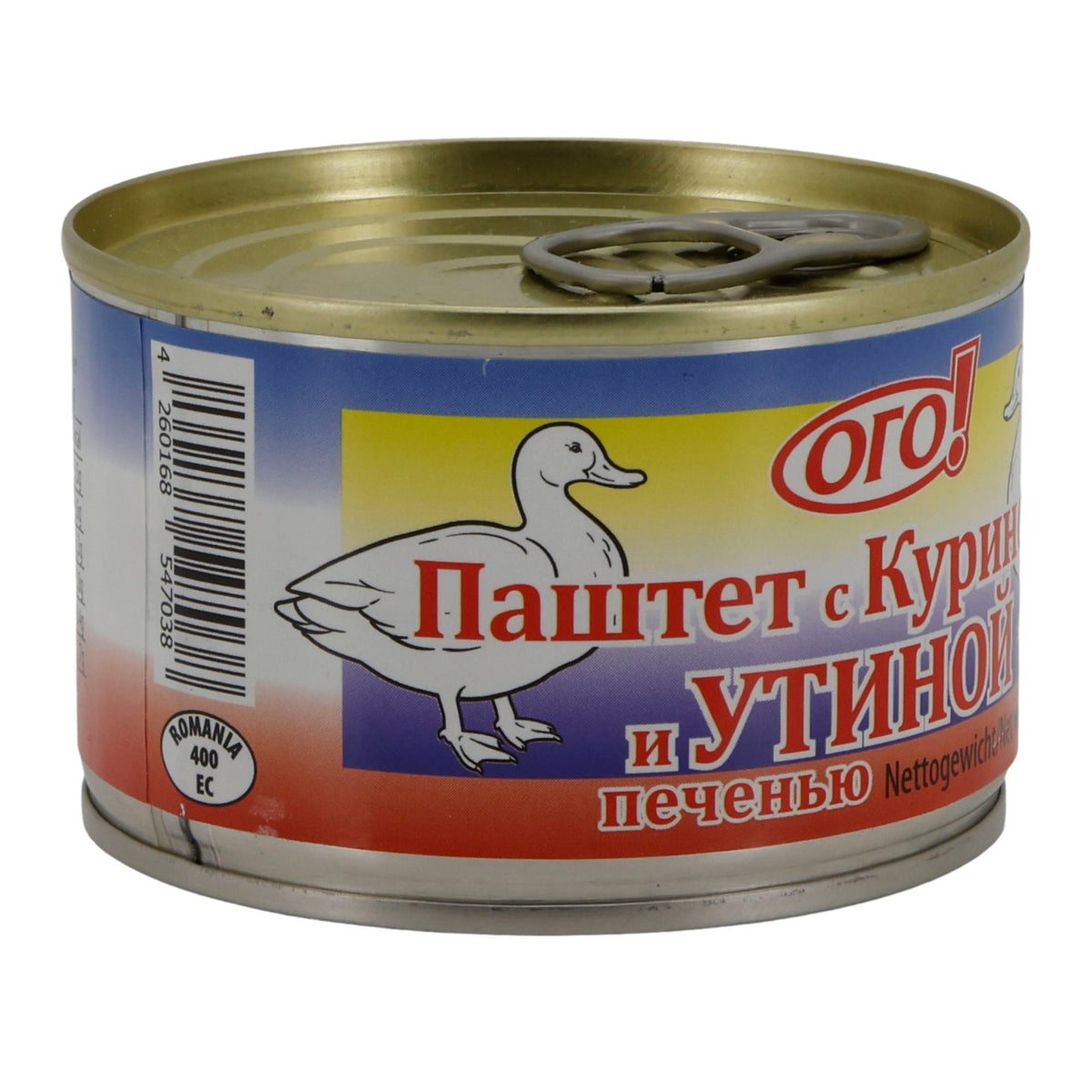 Pastete | OGO! Brotaufstrich mit Hühner- & Entenleber | 150 g | herzhaft & streichfähig OGO!