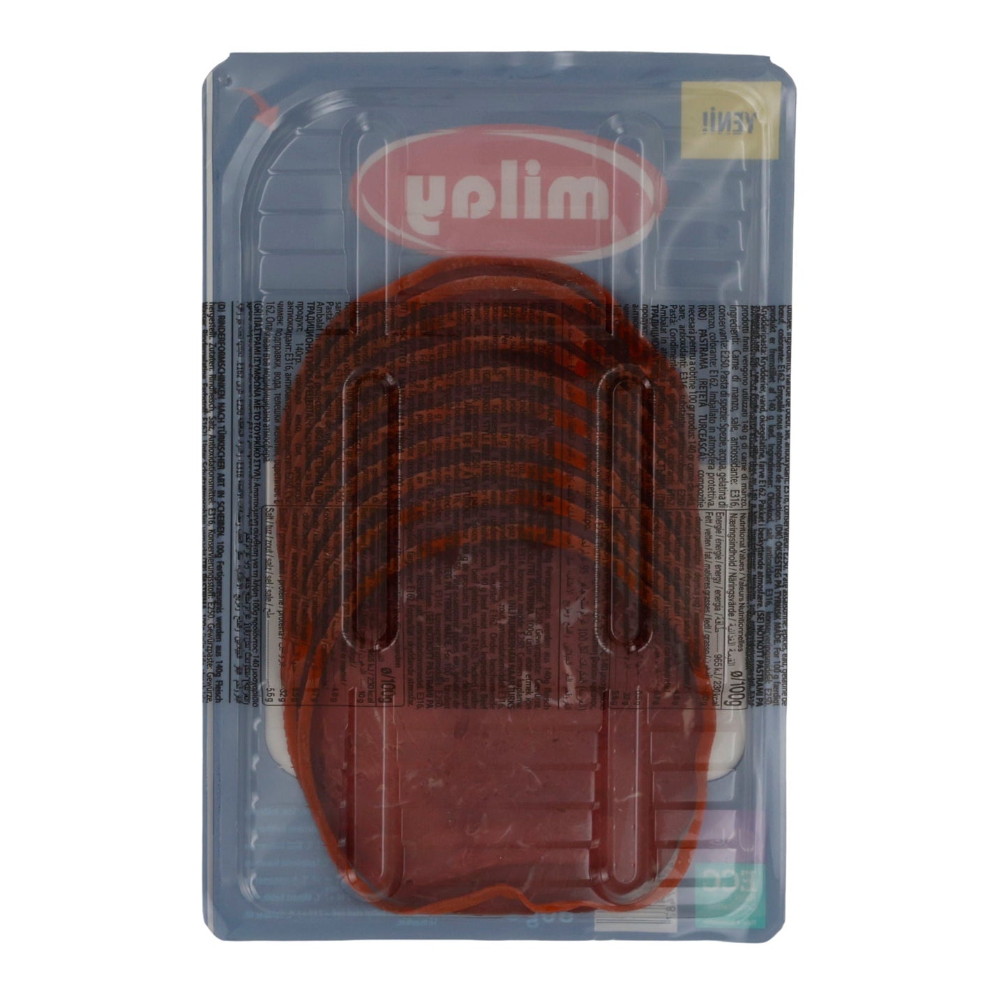 Pastirma Milay | Dilim Pastirma | Luftgetrocknet, Rind, geschnitten | 80 g MILAY
